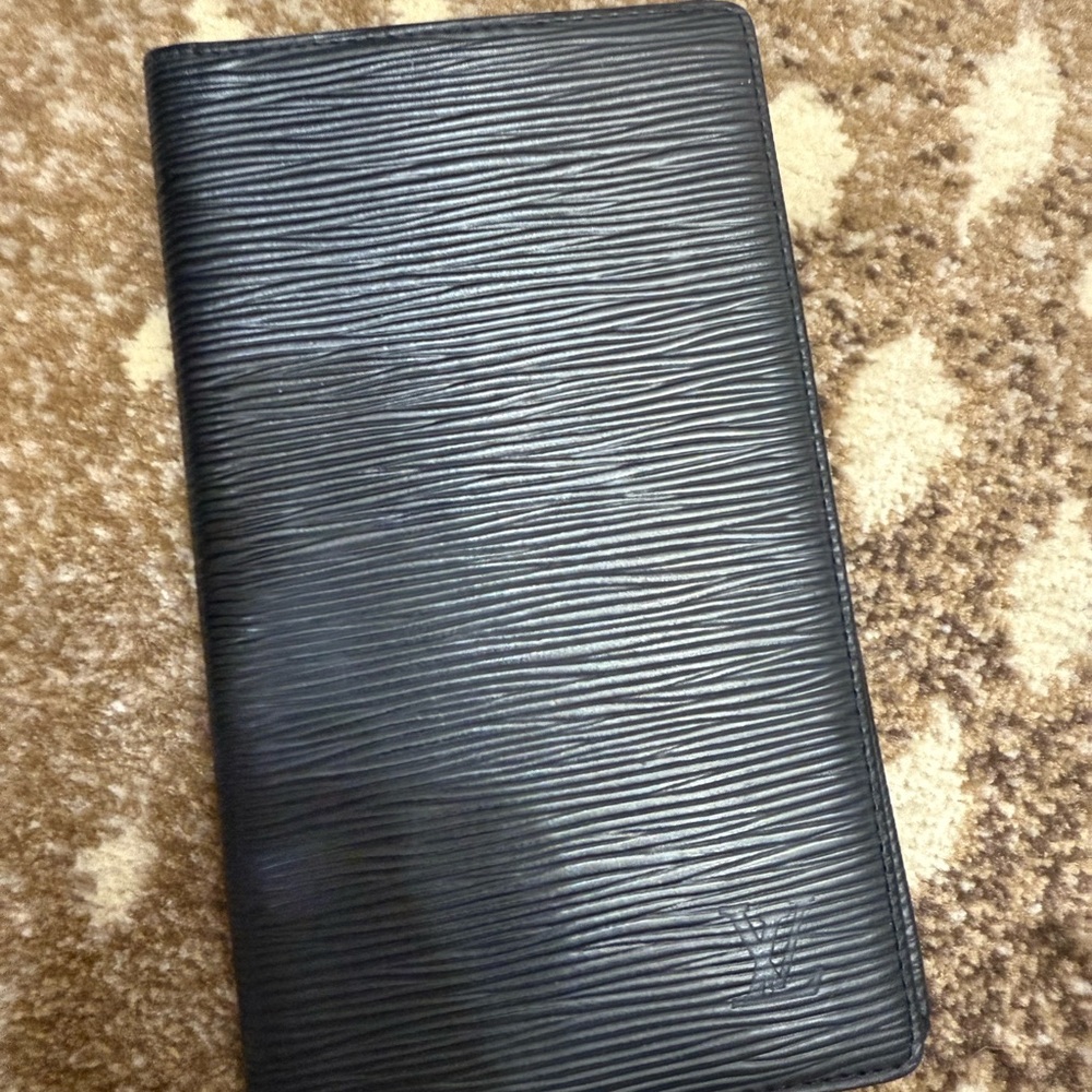 Louis Vuitton Black Epi Leather Wallet